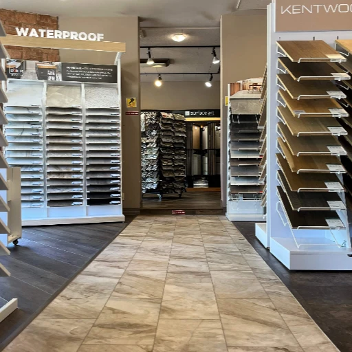 Seattle Flooring store showroom samples