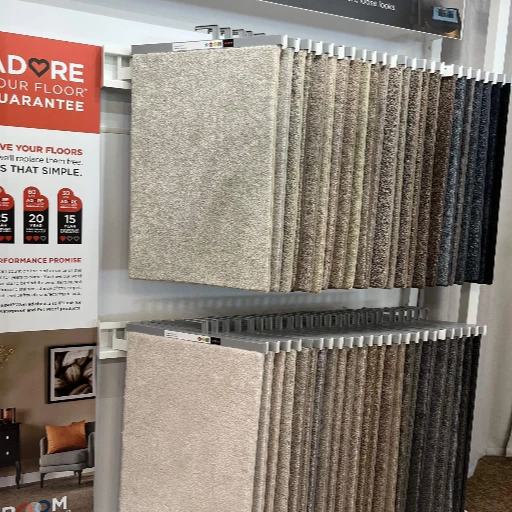 Adore your floor guarantee sign in seattle flooring store near carpet samples
