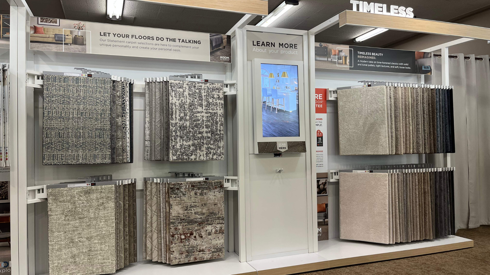 Carpet Samples in Seattle, WA showroom